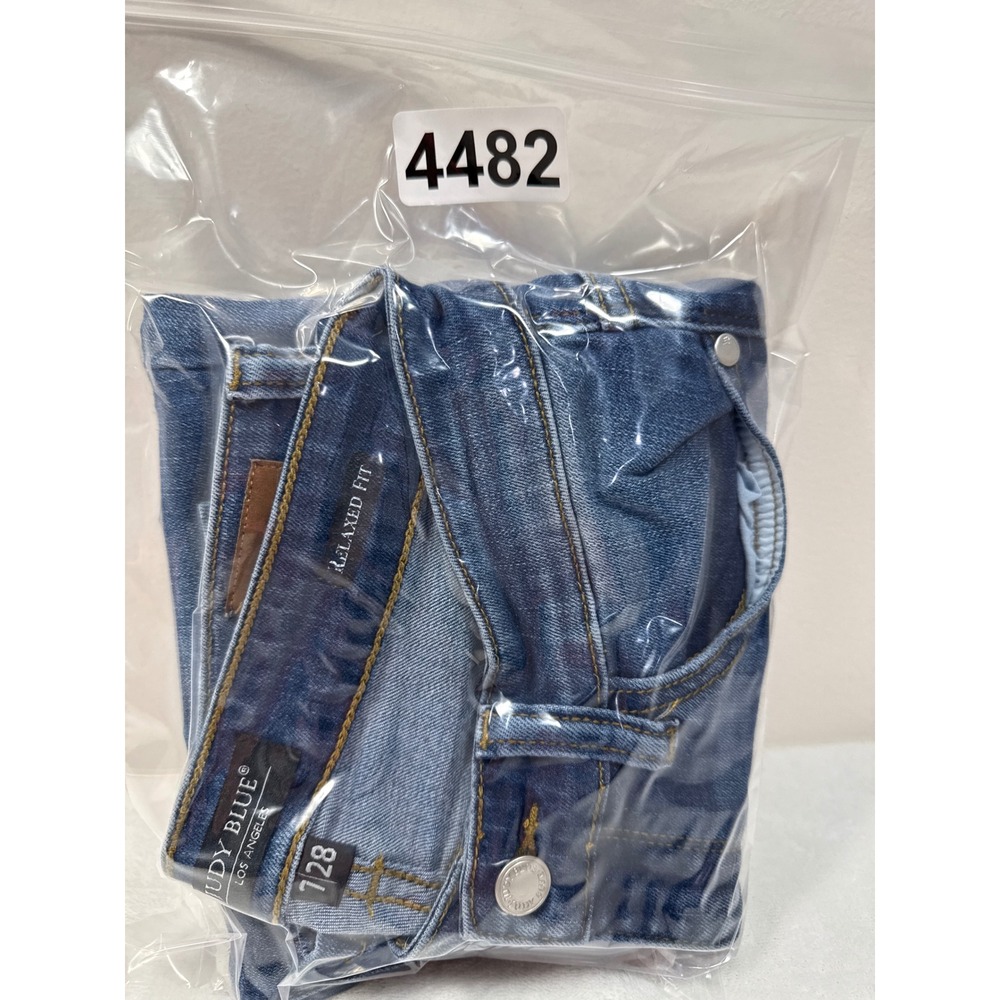 Judy Blue Relaxed Fit Jeans Womens 7/28 (29x27)Dark Wash Denim Pants JB82103 - Picture 7 of 7